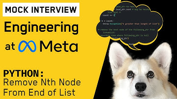 Remove Nth Node from End of List (Python Interview)