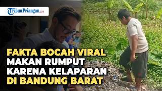 VIRAL ANAK MAKAN RUMPUT KARENA KELAPARAN, Bupati Bandung Barat Mendapati Sejumlah Fakta Lain