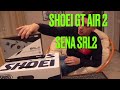 SHOEI Gt Air 2 и SENA srl2. Распаковка и установка гарнитуры