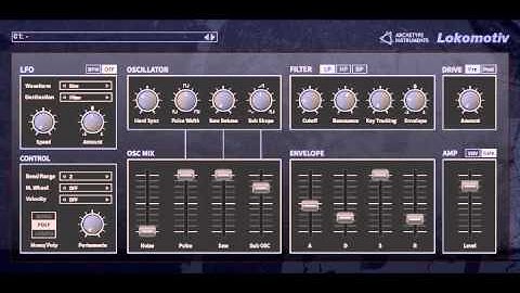 Lokomotiv VST by Archetype Instruments