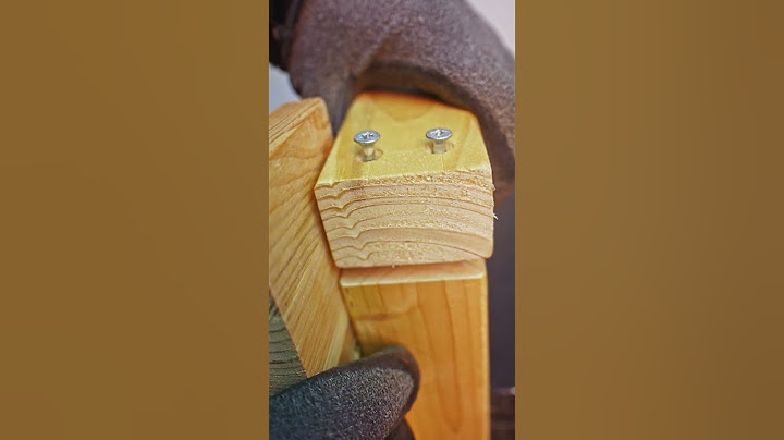 Wood joining tips 2  :: Using just screws ::  #woodworking #tips #woodworkjoint #shorts