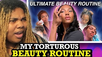 MY TORTUROUS BEAUTY ROUTINE | HOW TO GLOW UP IN A WEEK
