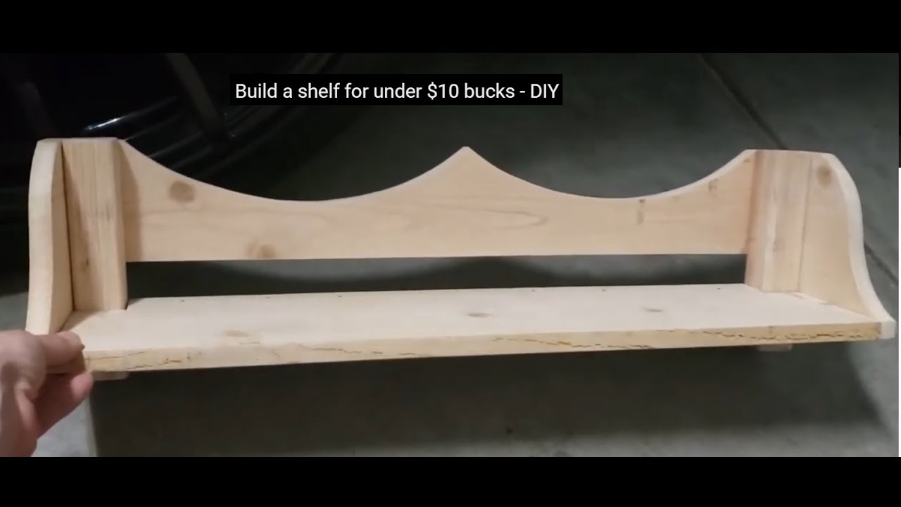 Build wooden shelf Carpentry project DIY YouTube