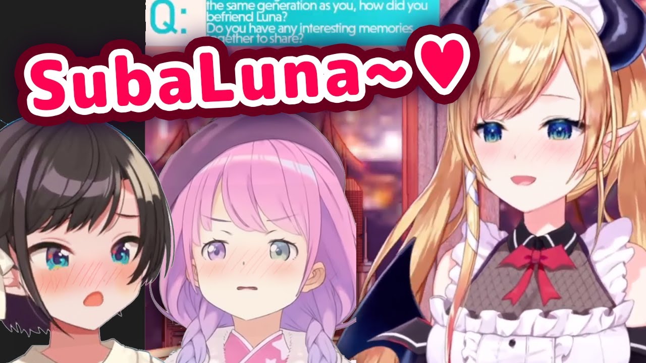 Subaru and Luna Keep Flirting At Sleepovers With Choco-sensei 【ENG Sub/Hololive】