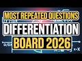2nd Year Math Differentiation Basics | Most Repeated-1 Board Questions 2026