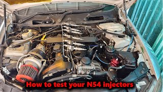 N54 Injector testing, Car hesitates and stutters
