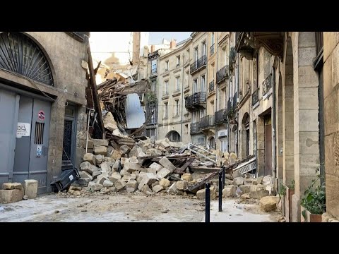 Two buildings collapse in Bordeaux: images of the rubble | AFP
