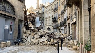 Two buildings collapse in Bordeaux: images of the rubble | AFP