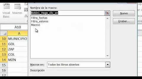 Llamar  a una macro al pulsar un bot├│n