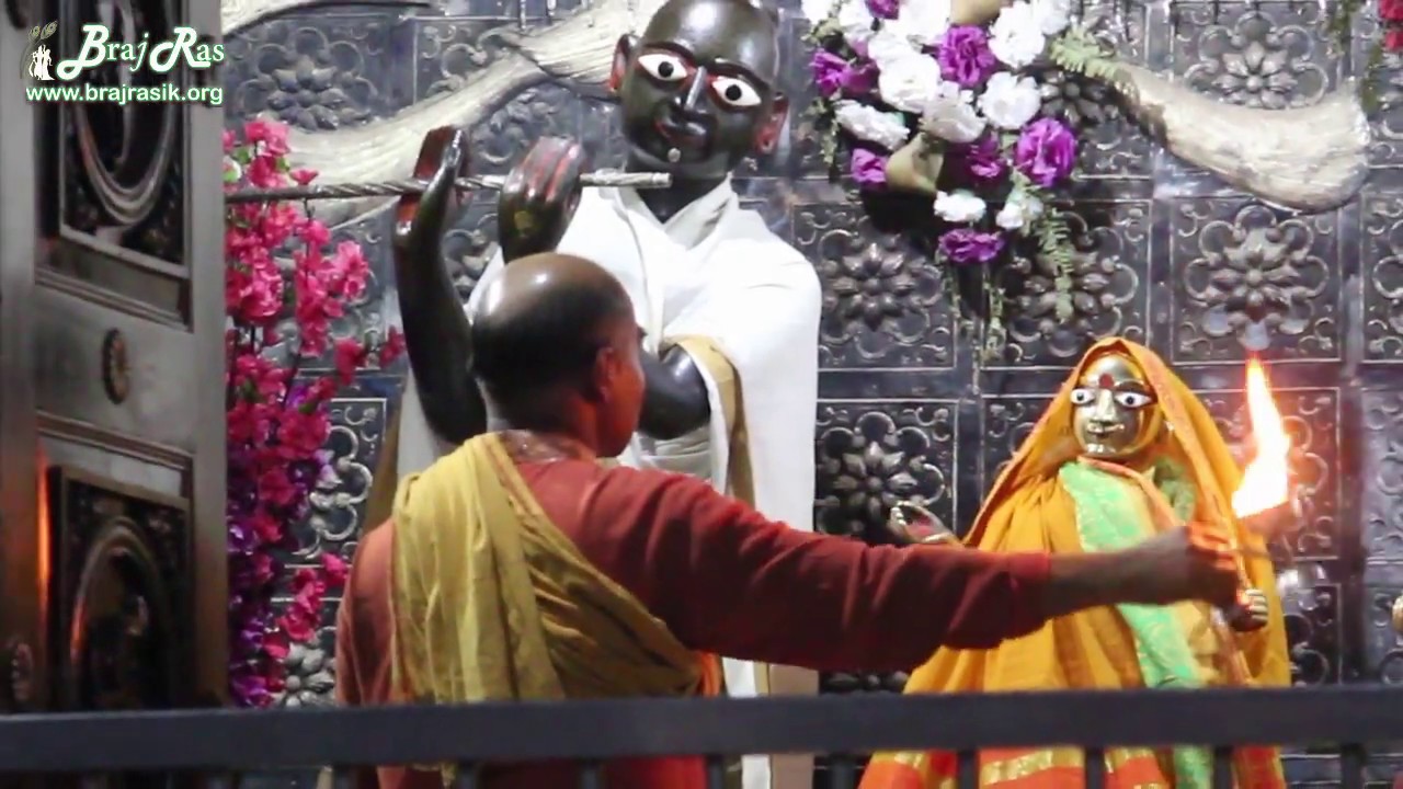 Radha Damodar Temple   Vrindavan  Mangla Aarti Darshan  Braj Ras