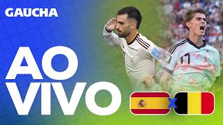 AO VIVO: ESPANHA x BÉLGICA | QUARTAS DE FINAL | COPA DO MUNDO | 10/07/2026