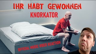 Knorkator - Ihr habt gewonnen (You Won) | Official Music Video Reaction!