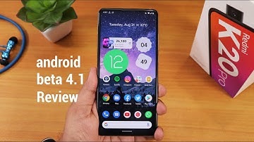 Daily Driving Android 12 Beta 4.1 On Redmi K20 Pro! How