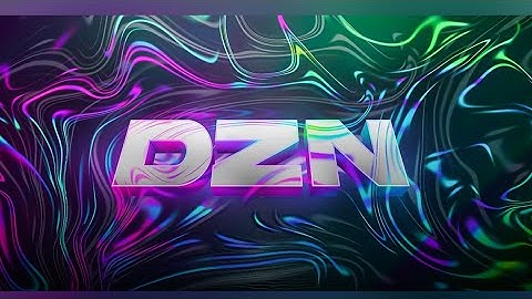 neon fluid twitter header design in photoshop//photoshop tutorial