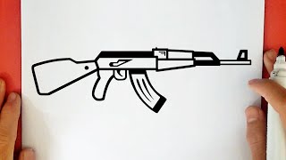 COMO DESENHAR UMA AK-47 screenshot 4