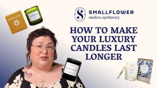 How To Care For Your Luxury Candles | Candle Care, Wick Trimming, Tunneling Hacks