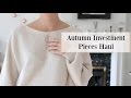 Autumn Investment Pieces - PREMIUM HIGH-STREET HAUL!   |   Fashion Mumblr