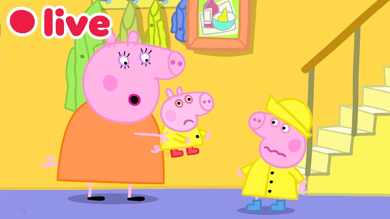 🔴 LIVE! George Pig's MOST Iconic Moments 🦖💙 Peppa Pig FULL EPISODES ...