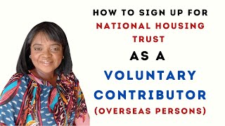 HOW TO SIGN UP NHT AS AN OVERSEAS CONTRIBUTOR|| Jamaican Real Estate || Claudia Davis