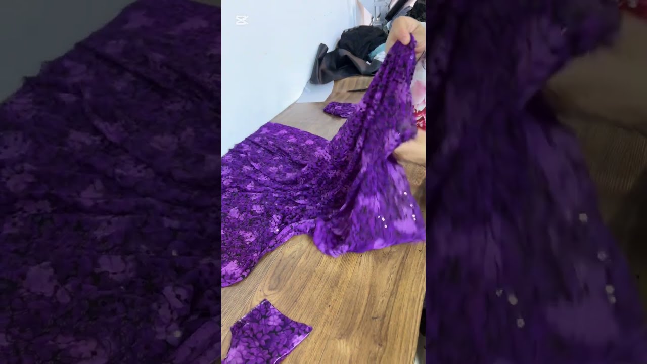 تفصيل فستان كوردي با ديني بطريفة جدا سهلا كه ركرنا كراس با ديني ب ريكه كا سا نا هيي