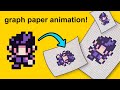 Animating pixel art on graph paper! thumbnail