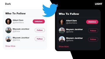 🔥 Twitter Follow & Unfollow: A Colorful Project with HTML, CSS, and JavaScript | #huxnwebdev