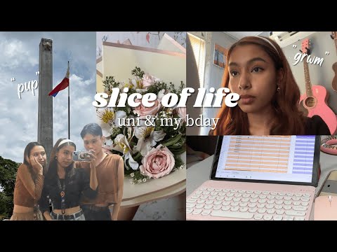 slice of life: uni vlog(pup), grwm, bday celebration, life of a small business owner and a student