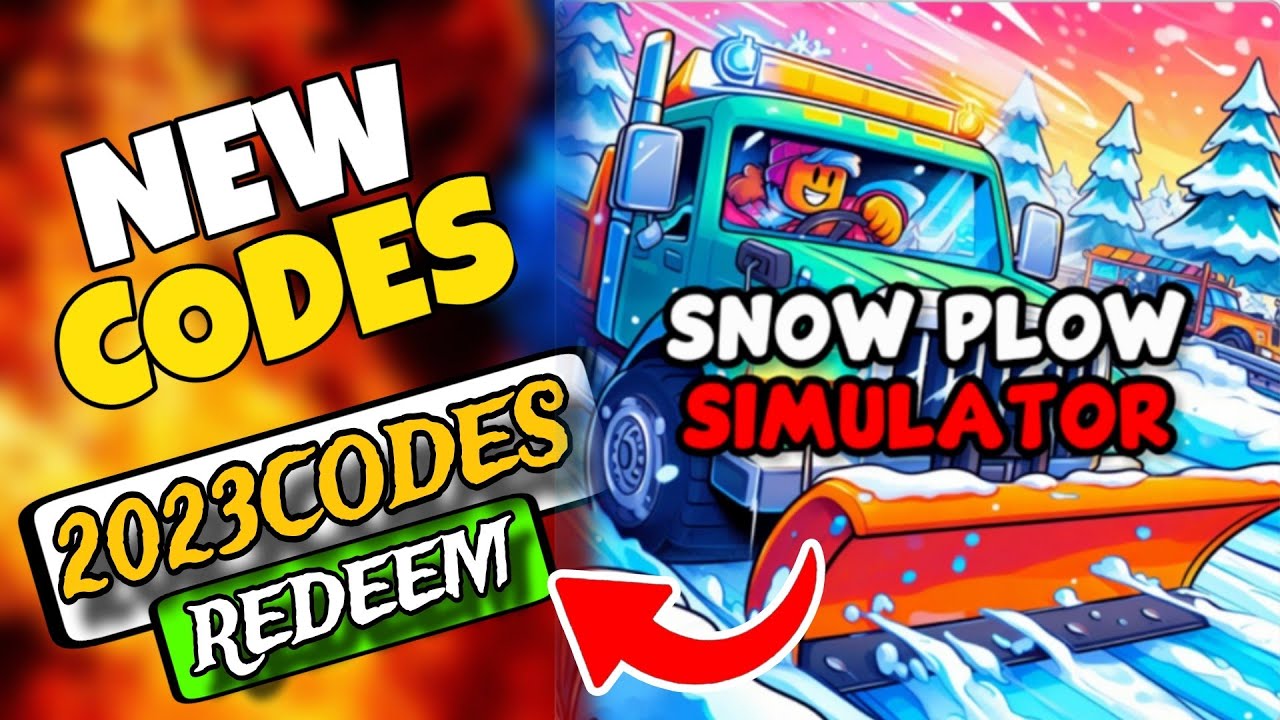 All *Secret* Snow Plow Simulator Codes Codes for Snow Plow Simulator