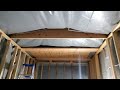 Roof Beams Installation. Установка балок крыши