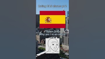 rating EAS alarms pt 2.  #geography