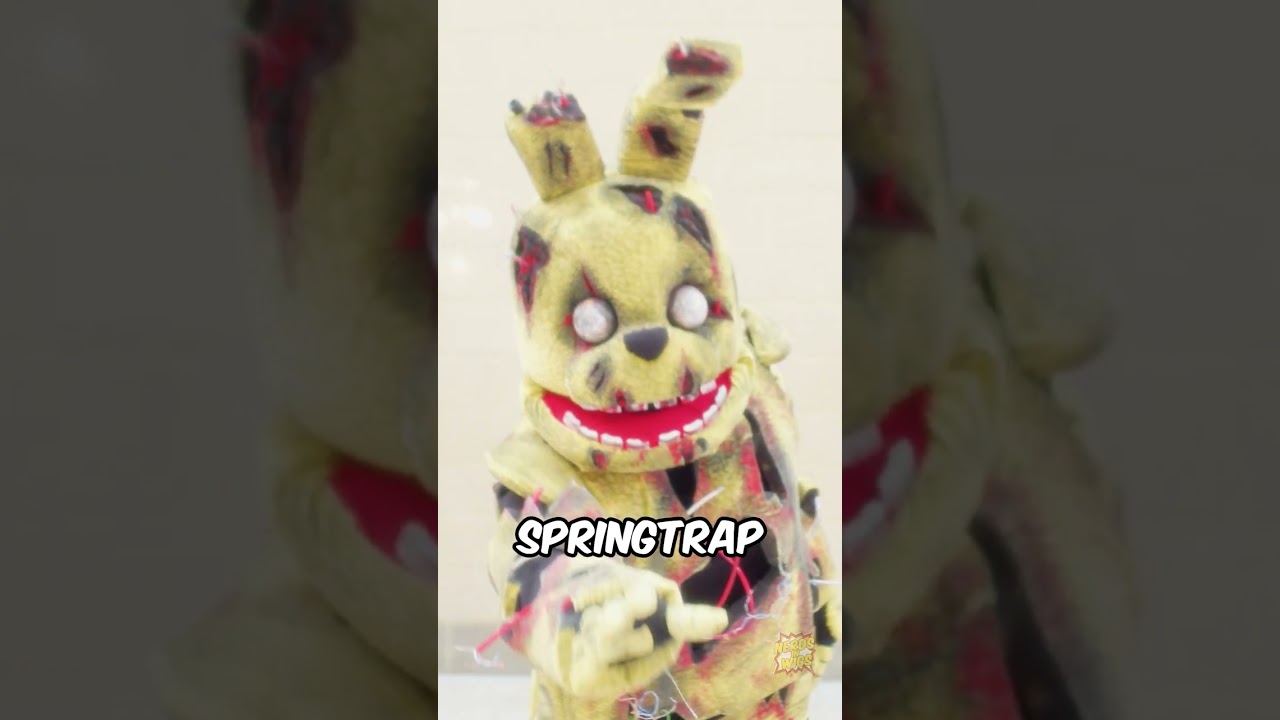 The SCARIEST Five Nights At Freddy's COSPLAY We've Filmed! #shorts