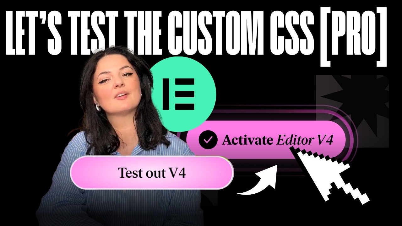 Обновление Elementor v4: тестирование пользовательского CSS [PRO]