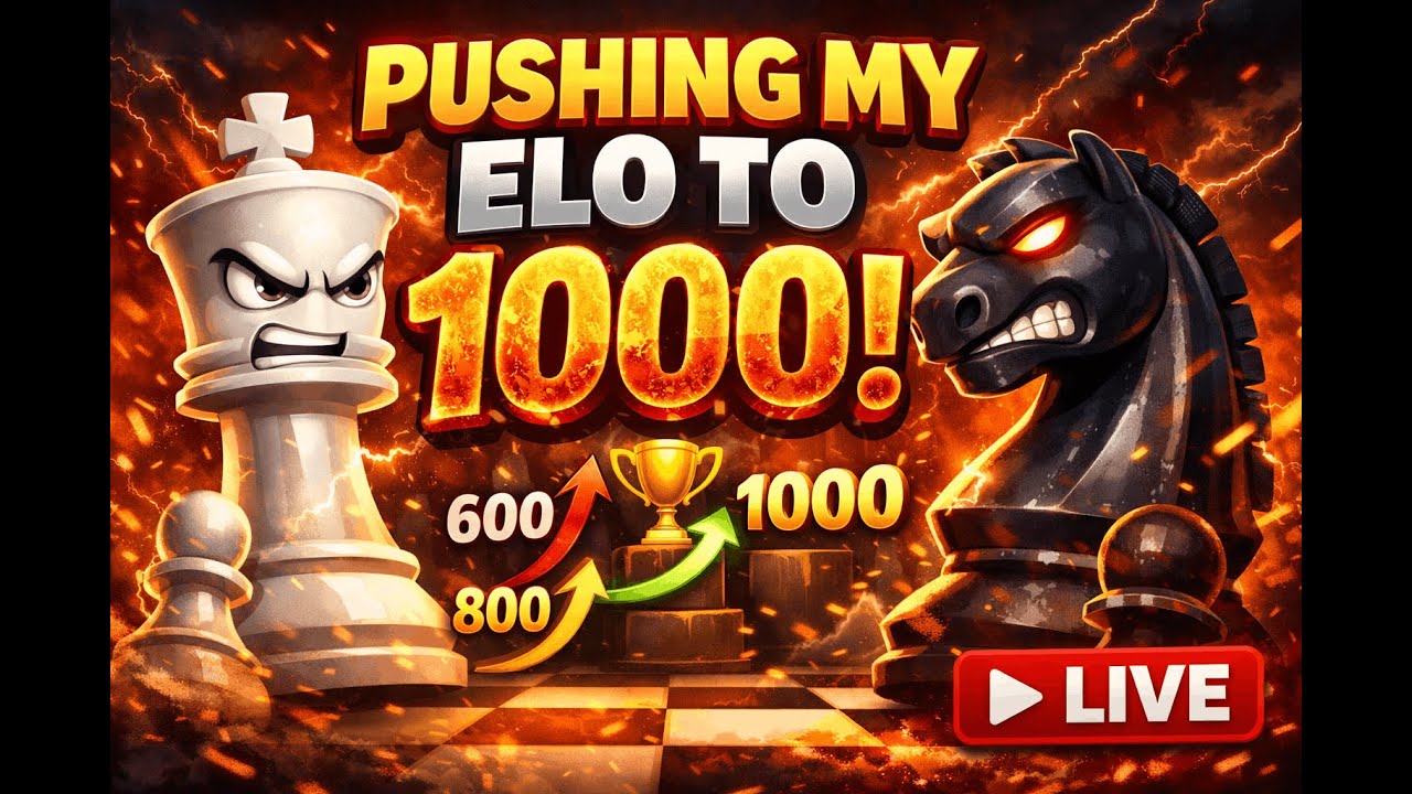 Pushing Towards 1000 ELO in Chess.com