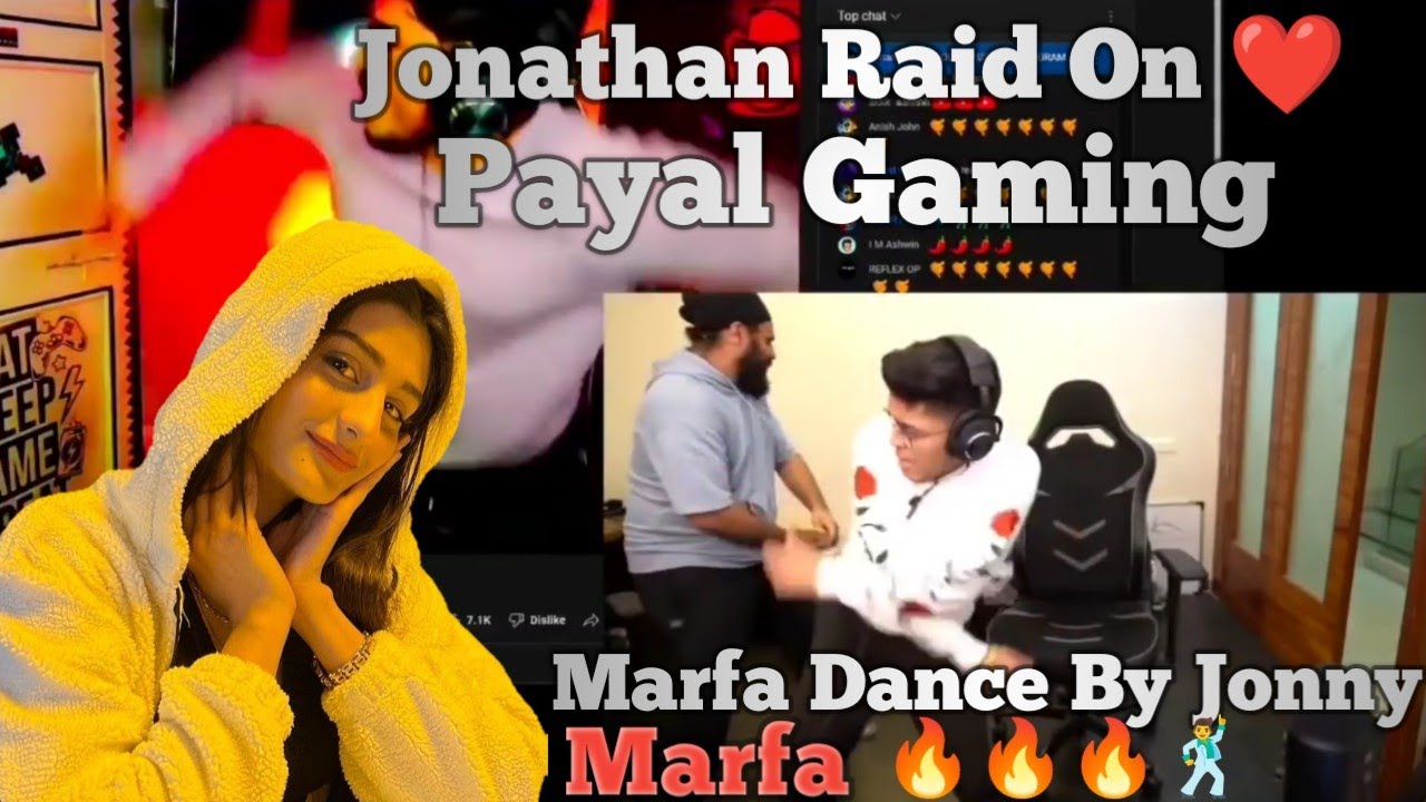 Jonathan Raid on Payal Gaming and Joker ki haveli Jonathan Marfa dance ...