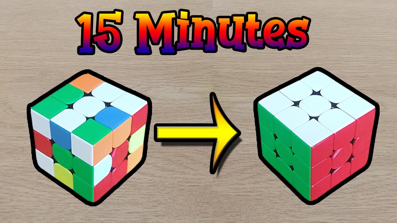 The Easiest Way To Solve A Rubik's Cube (Beginners) - YouTube