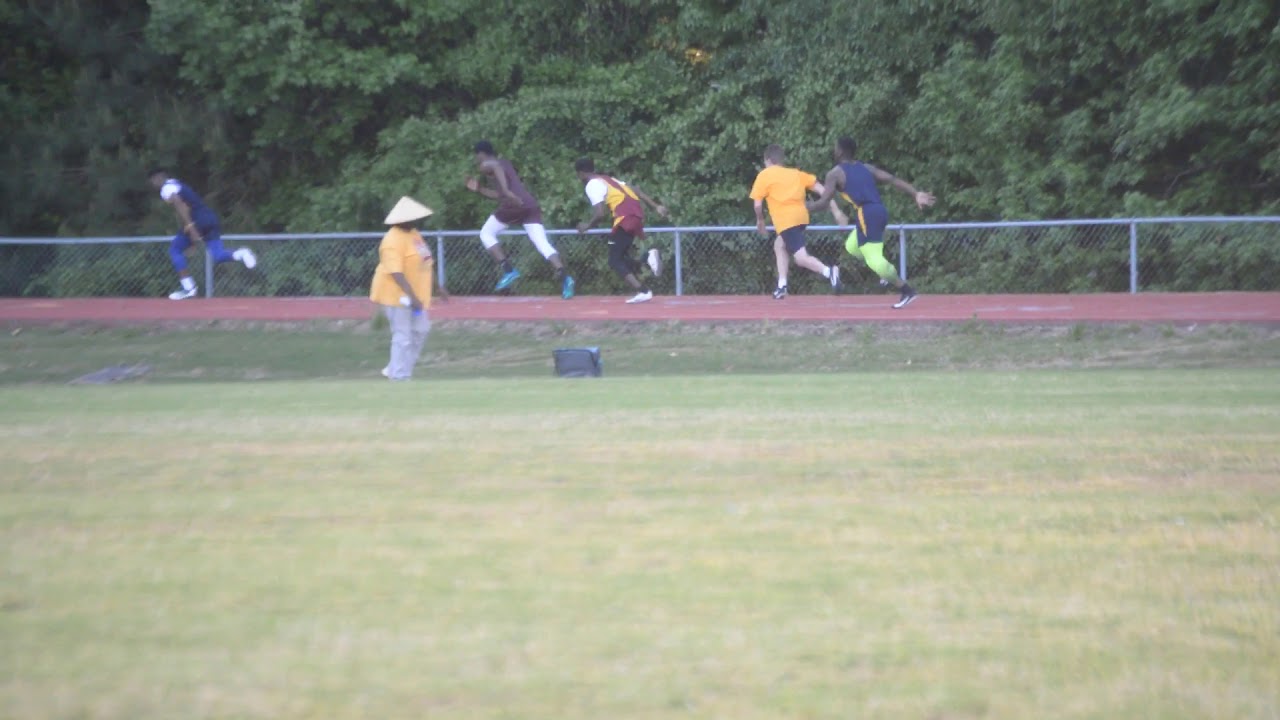 HERTFORD COUNTY MIDDLE SCHOOL BOYS 200M RUN 1ST HEAT YouTube