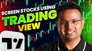 How to screen stocks using TradingView?