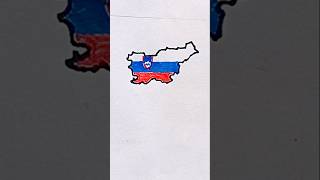 Draw Flag Map Of Slovenia