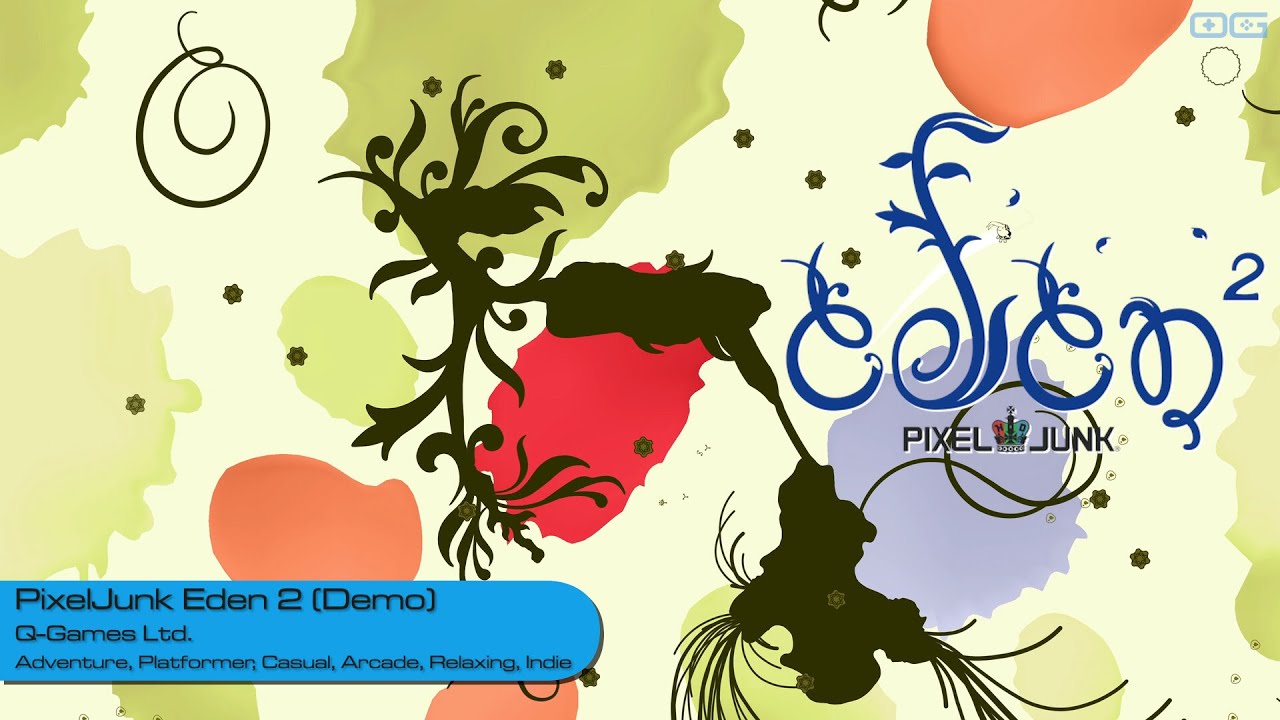 PixelJunk Eden 2: Swinging Through Kaleidoscopic Visions (Demo Gameplay)