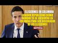 Senador republicano Bernie Moreno ya se encuentra en Colombia para ser observador de las elecciones