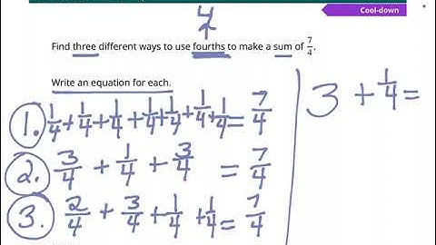 Illustrative math grade 4 unit 3 lesson 7 cool down
