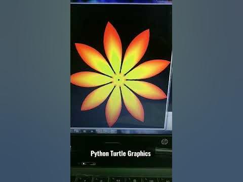 Python Turtle Graphics Draw Using colorsys #Shorts #python_turtle # ...