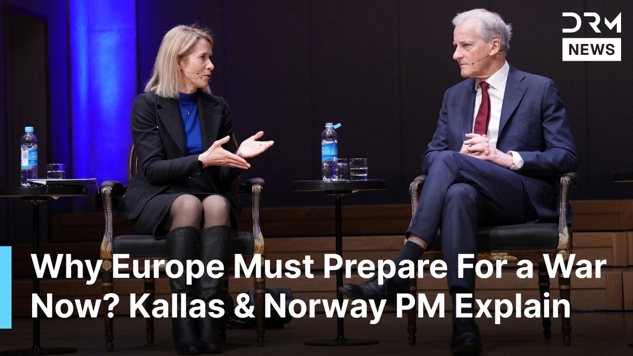 Why Europe Must Prepare For a War Now? Kallas and Norway PM Sound Alarm on Europe’s Security | AC1B