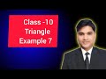 Class 10 Triangle Example 7 