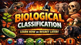 👉 Biological Classification Full Chapter | NEET 2026 | HTET PGT Biology | One Shot Revision 🔥
