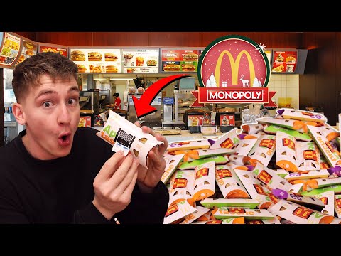 Ich KAUFE solange STICKER bei MCDonalds bis ich GEWINNE !!?? | TomSprm