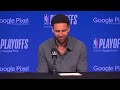 Klay Thompson Postgame Interview | Golden State Warriors lose to Sacramento Kings 118-99