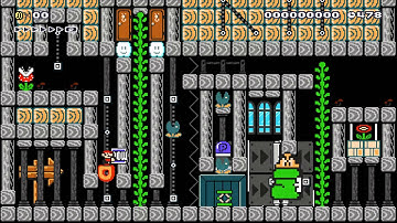 Super Mario Maker - Pushing Daisies *One screen puzzle* 60fps