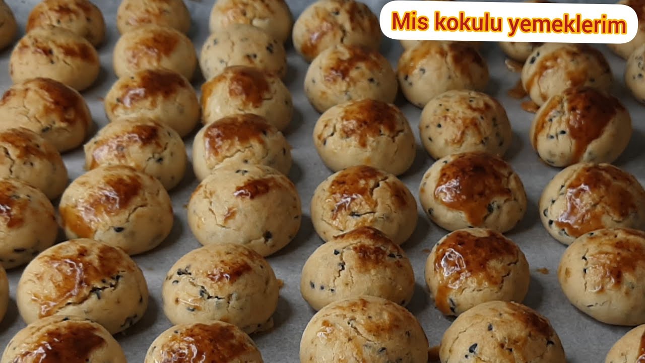 Bitli kurabiye çörek otlu ve acılı 🌶 YouTube