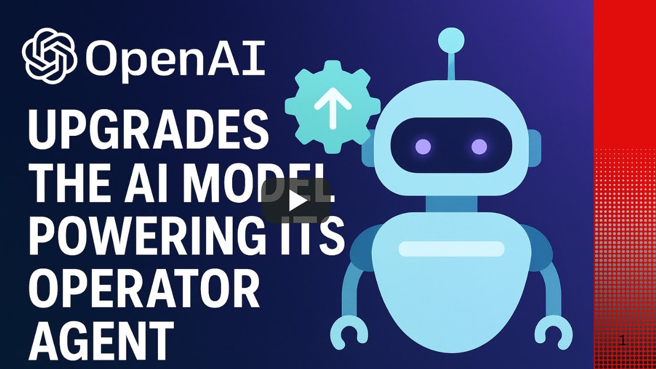 OpenAI Just Upgraded Operator! Meet the New o3 AI Model 🔥 - YouTube